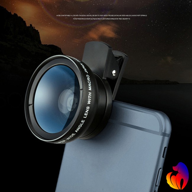 Ống Kính Góc Rộng Bh 2 Trong 1 Macro-Lens 0.45x 49mm Uv