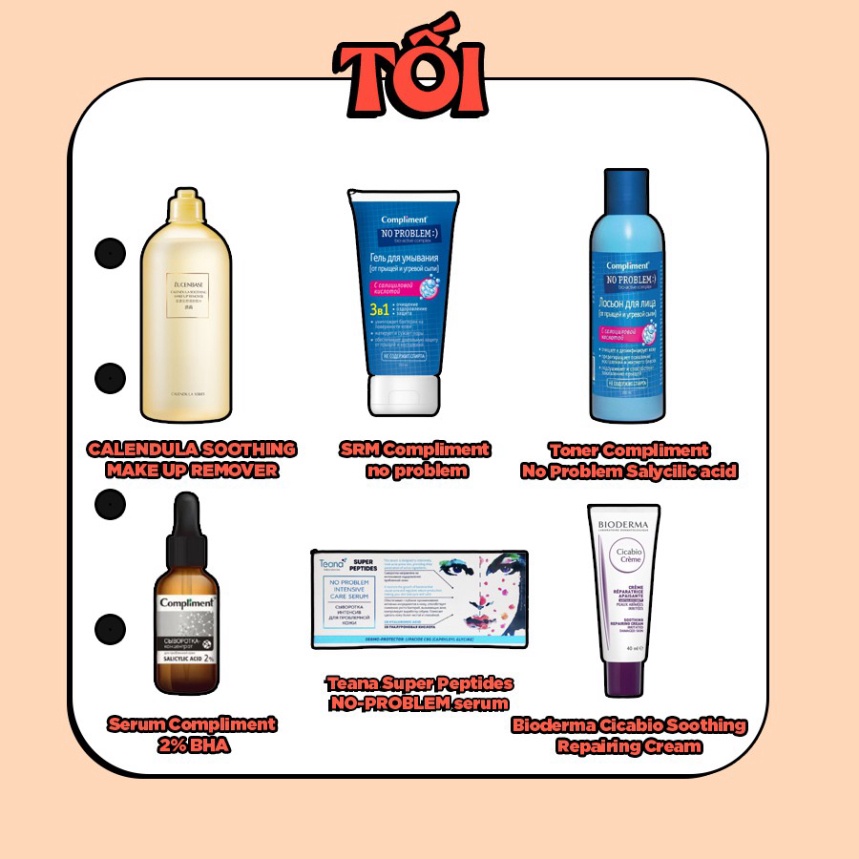 Serum Compliment Hyaluronic Acid 5%, BHA Hyaluronic Acid 5% Làm Sạch Da, Giảm Mụn Se Chân Lông 27ml