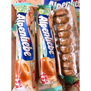 Kẹo Alpenliebe Hồng trà sữa siêu ngon béo.