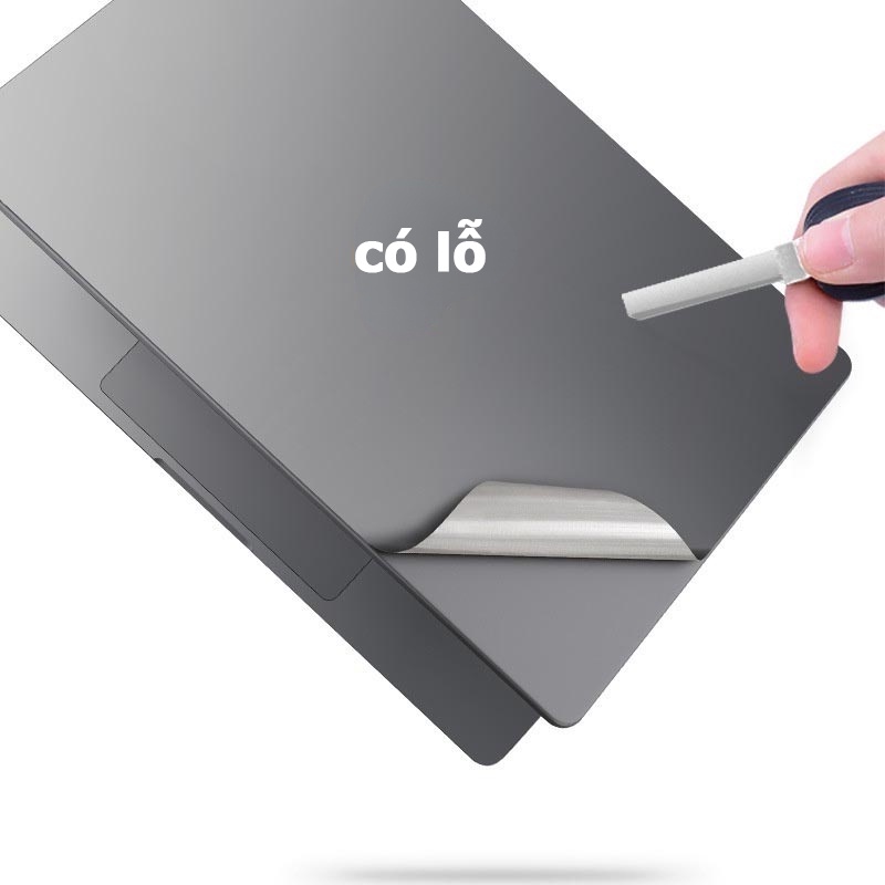 dán bảo vệ laptop Miếng Dán 4 Trong 1 A C D Cho miếng dán Macbook Skin decal 2022 Air M2 15 A2941 A2681 Pro 14 13 16 inch M1 020 A2337 A2338 Retina