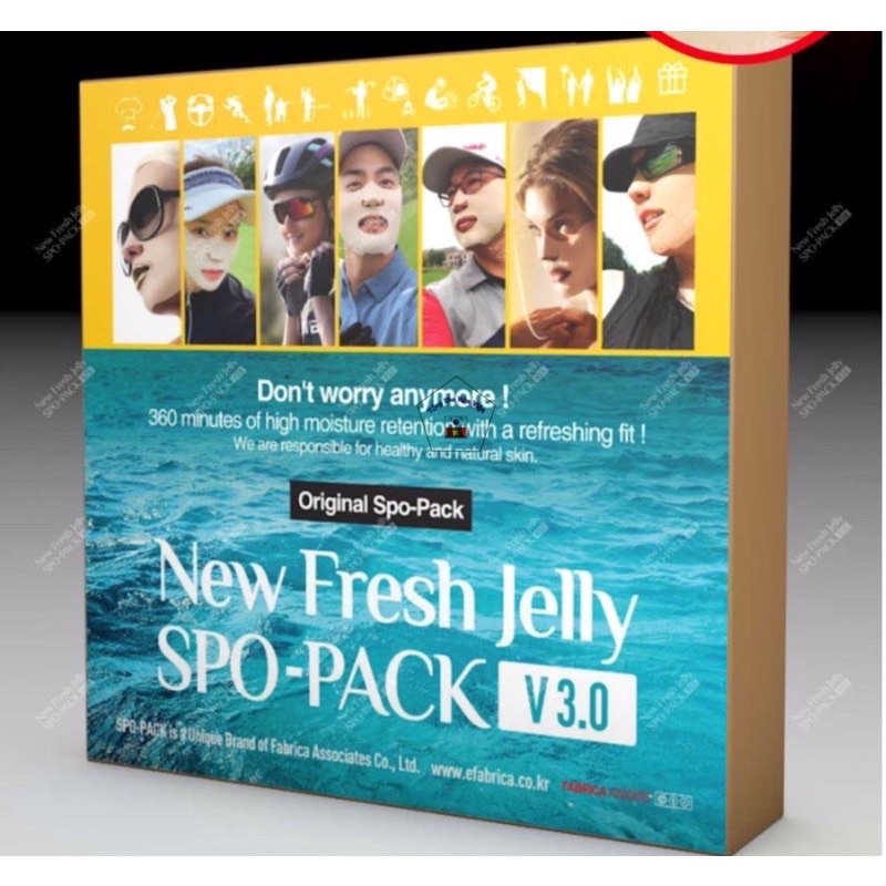 Mặt nạ Golf Fresh Jelly SPO-PACK V3.0