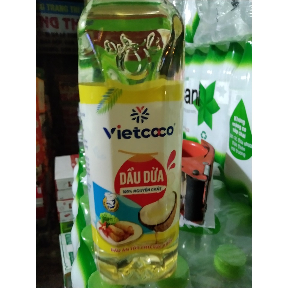 Dầu dừa tinh luyện Vietcoco chai 1 lít