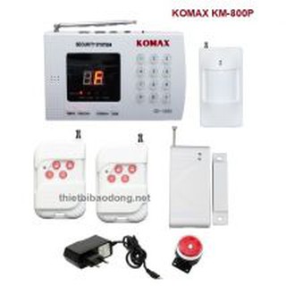 Trung tâm báo trộm không dây komax km-800p