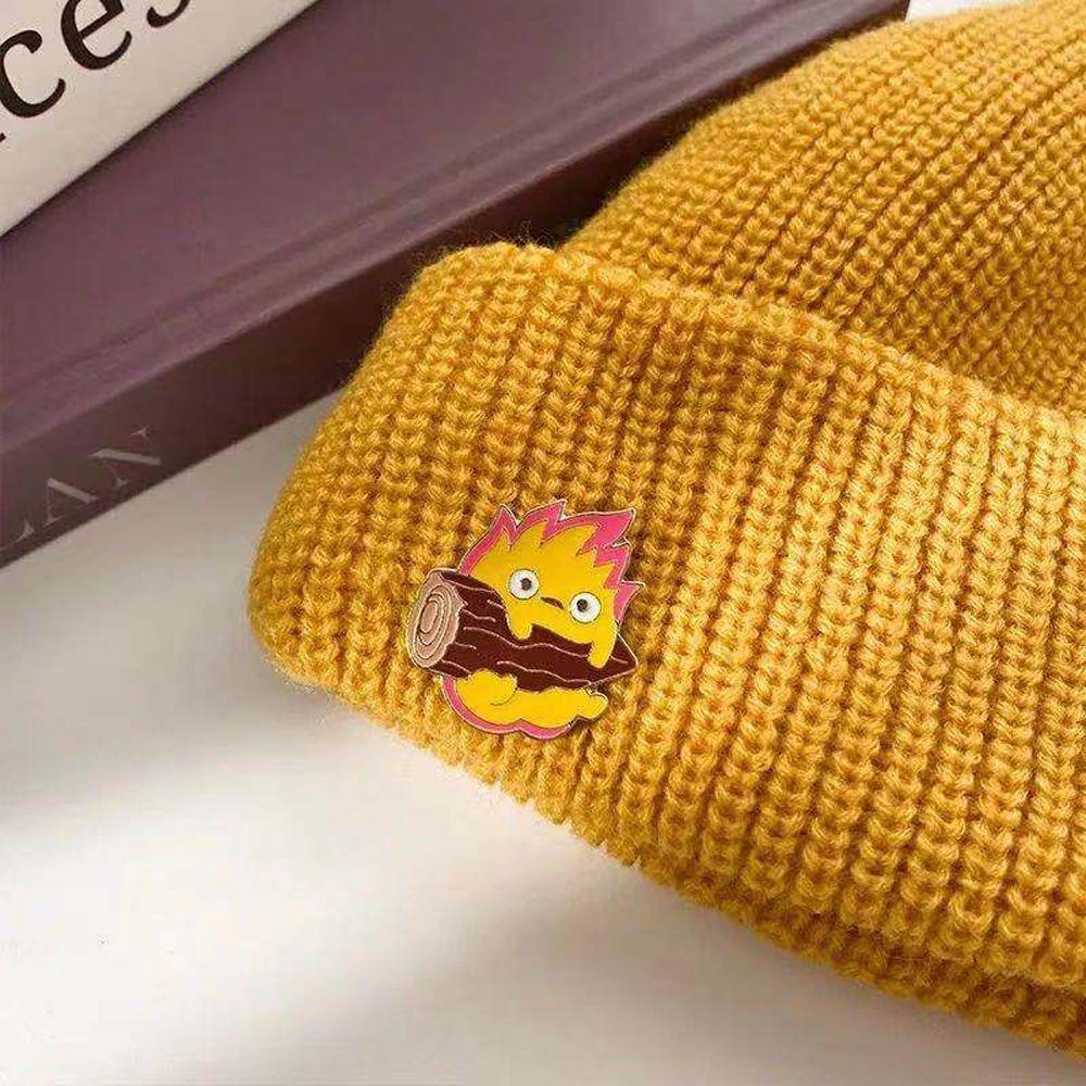 Huy Hiệu Cài Áo Hình Chú Mèo Đeo Nón / Áo Khoác / Túi Xách Họa Tiết Anime Dễ Thương