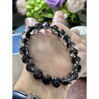 Vòng tóc đen cao cấp trong veo rõ tóc