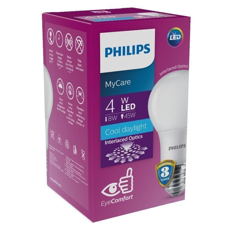 Bóng LED bulb MyCare 12W đui E27 |Philips chính hãng|