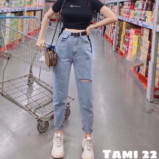Quần baggy jeans túi kiểu loại 1