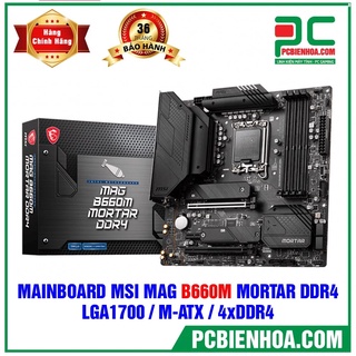 Mua MAINBOARD bo mạch chủ MSI MAG B660M MORTAR DDR4 chính hãng