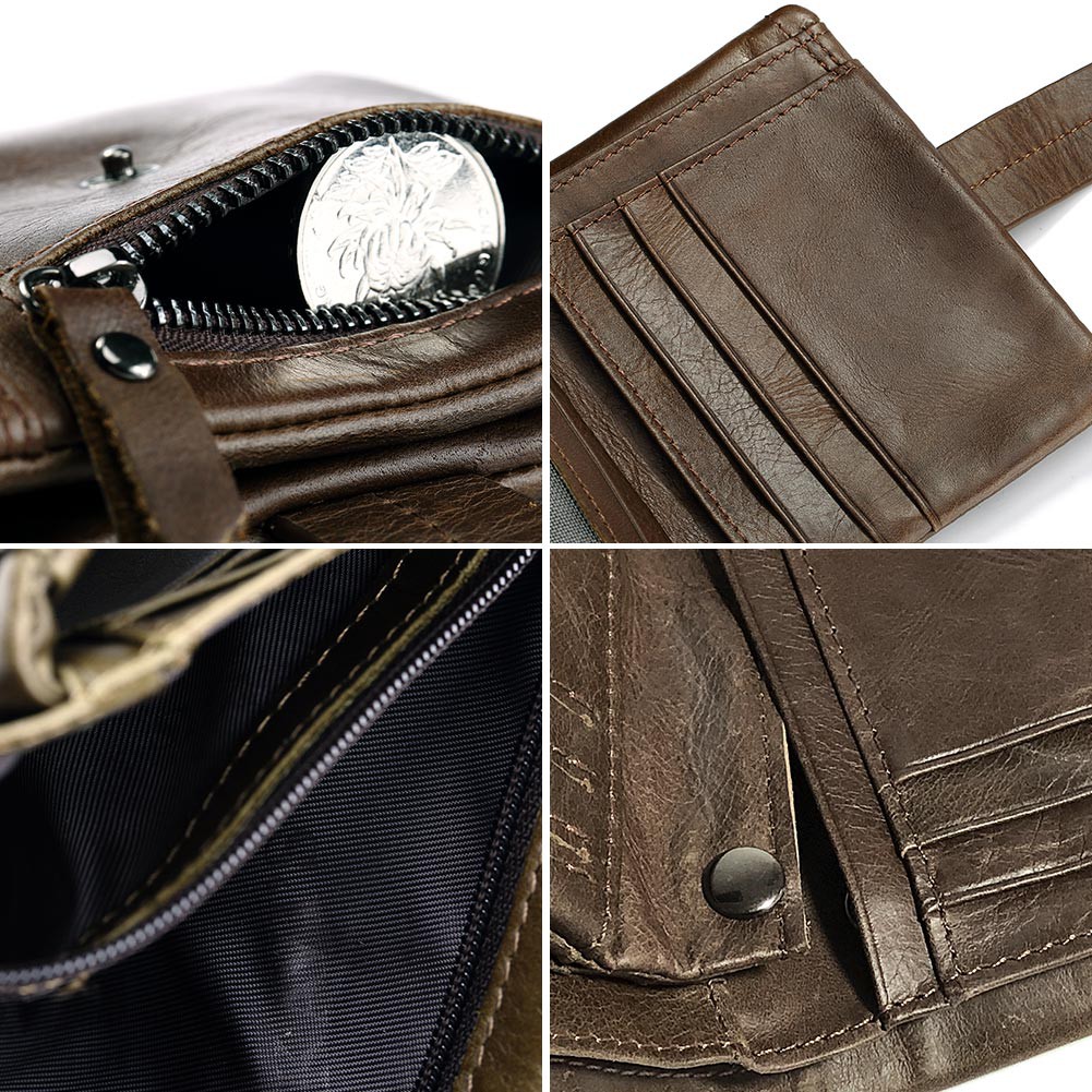 Ví Da Nhỏ Thời Trang Cho Nam