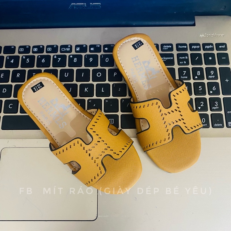 Dép lê Hm cho bé gái, hàng loại đẹp,ảnh thật shop chụp