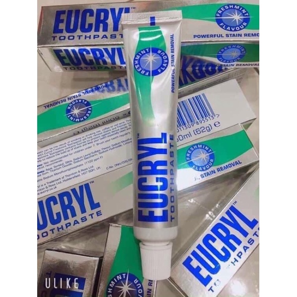 Kem đánh răng Eucryl Toothpaste 62g