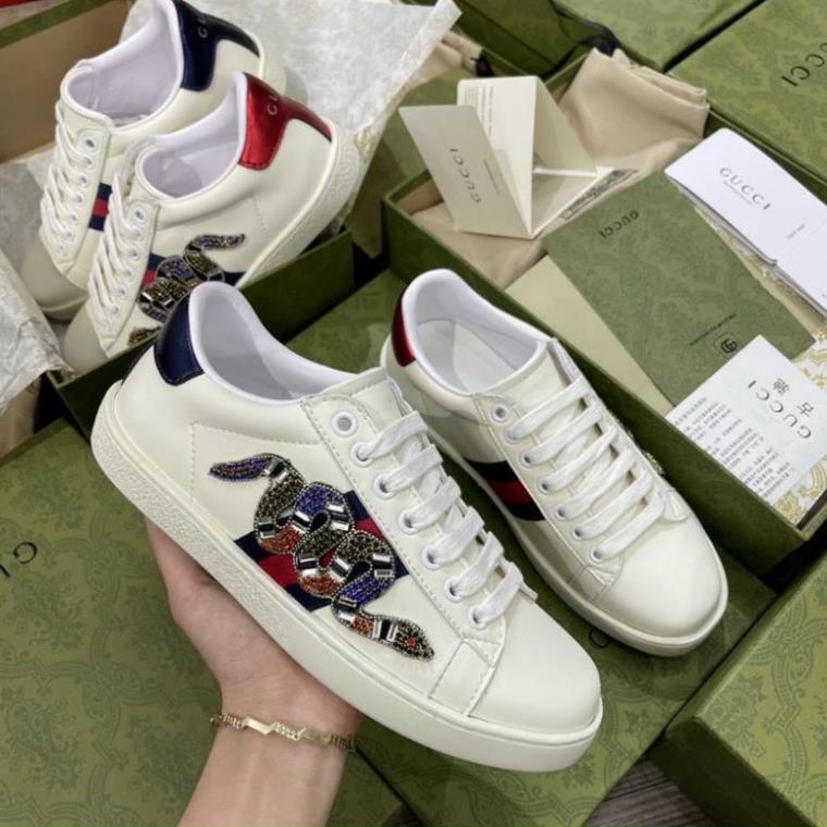 (Hàng trung 11 XỊN) 🎁Giày thể thao Gucci rắn đính đá cao cấp nam nữ | BigBuy360 - bigbuy360.vn