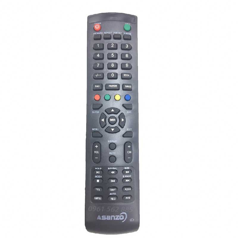 Điều Khiển Remote Tivi ASANZO Smart Cong (Mẫu 2) Giá Rẻ