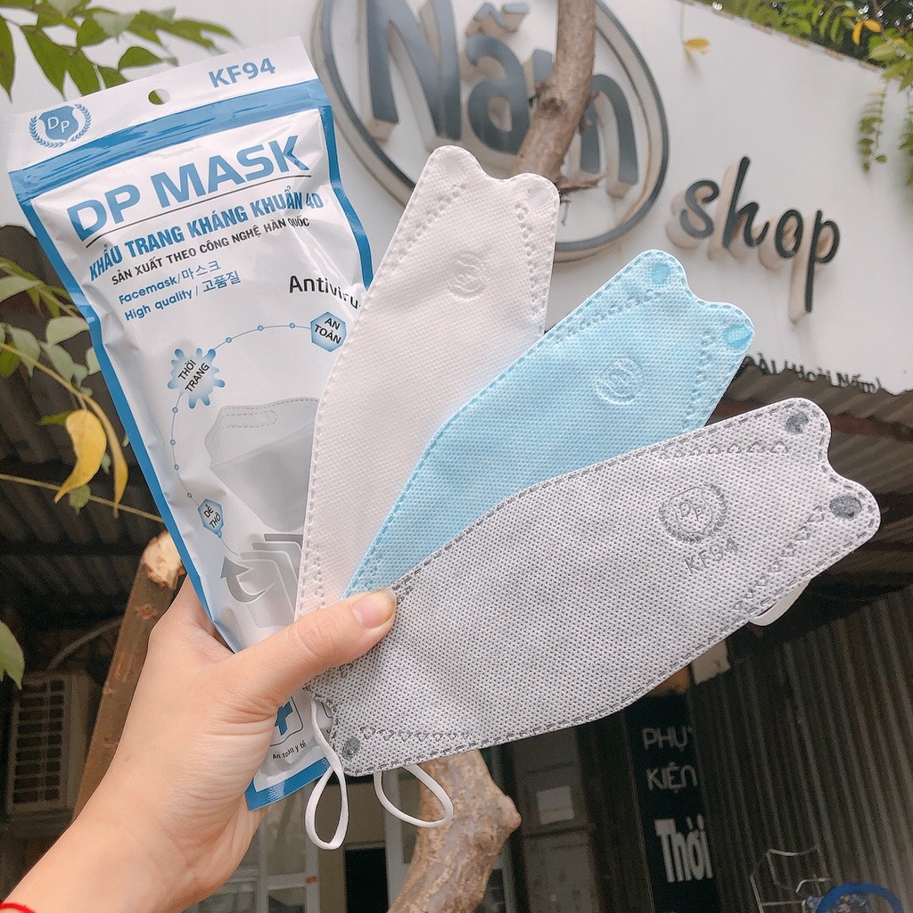 5 Chiếc Khẩu trang Y Tế 4D Mask Kháng Khuẩn, Thoáng Khí Hàng Chính Hãng 4 Lớp An Toàn | BigBuy360 - bigbuy360.vn