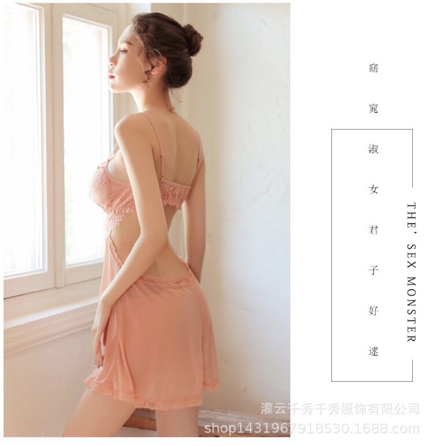 Váy ngủ ren sexy quyến rũ KELLY WANG SX060 | BigBuy360 - bigbuy360.vn