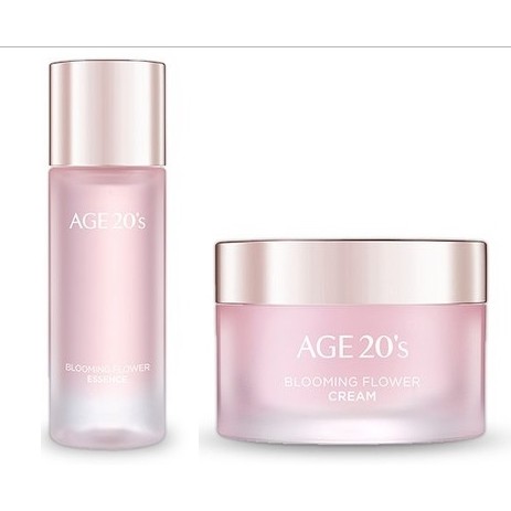 Bộ sản phẩm dưỡng trắng da chống lão hóa Age 20's Blooming essence & cream