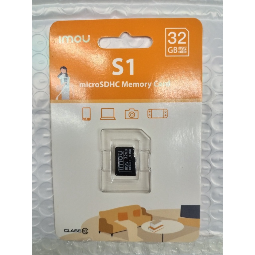 Thẻ nhớ 32G Imou chính hãng, chuyên dùng cho camera. Thích hợp cho tất cả các camera trên thị trường. Lưu giữ dữ liệu | BigBuy360 - bigbuy360.vn