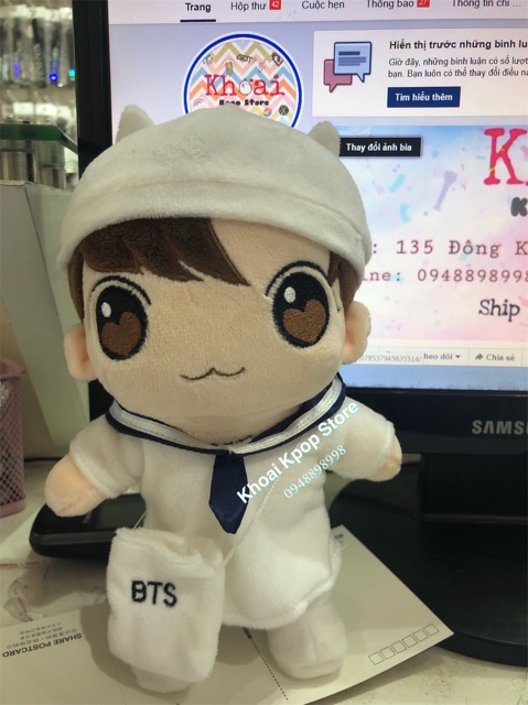 Outfit Doll 20cm Jungkook BTS (quần áo búp bê)