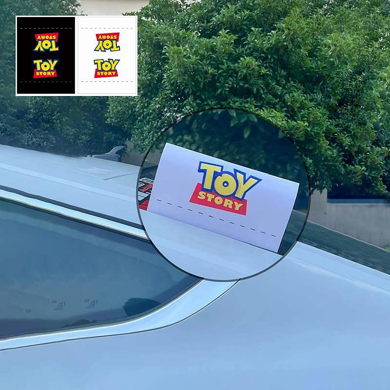 Nhãn dán độc đáo xinh xắn trang trí thân xe LEGO LUQL