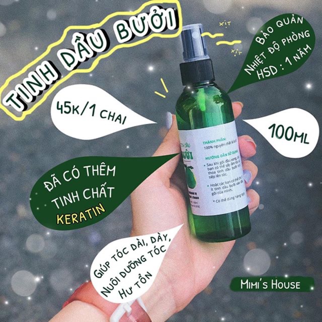 TINH DẦU BƯỞI 100ML