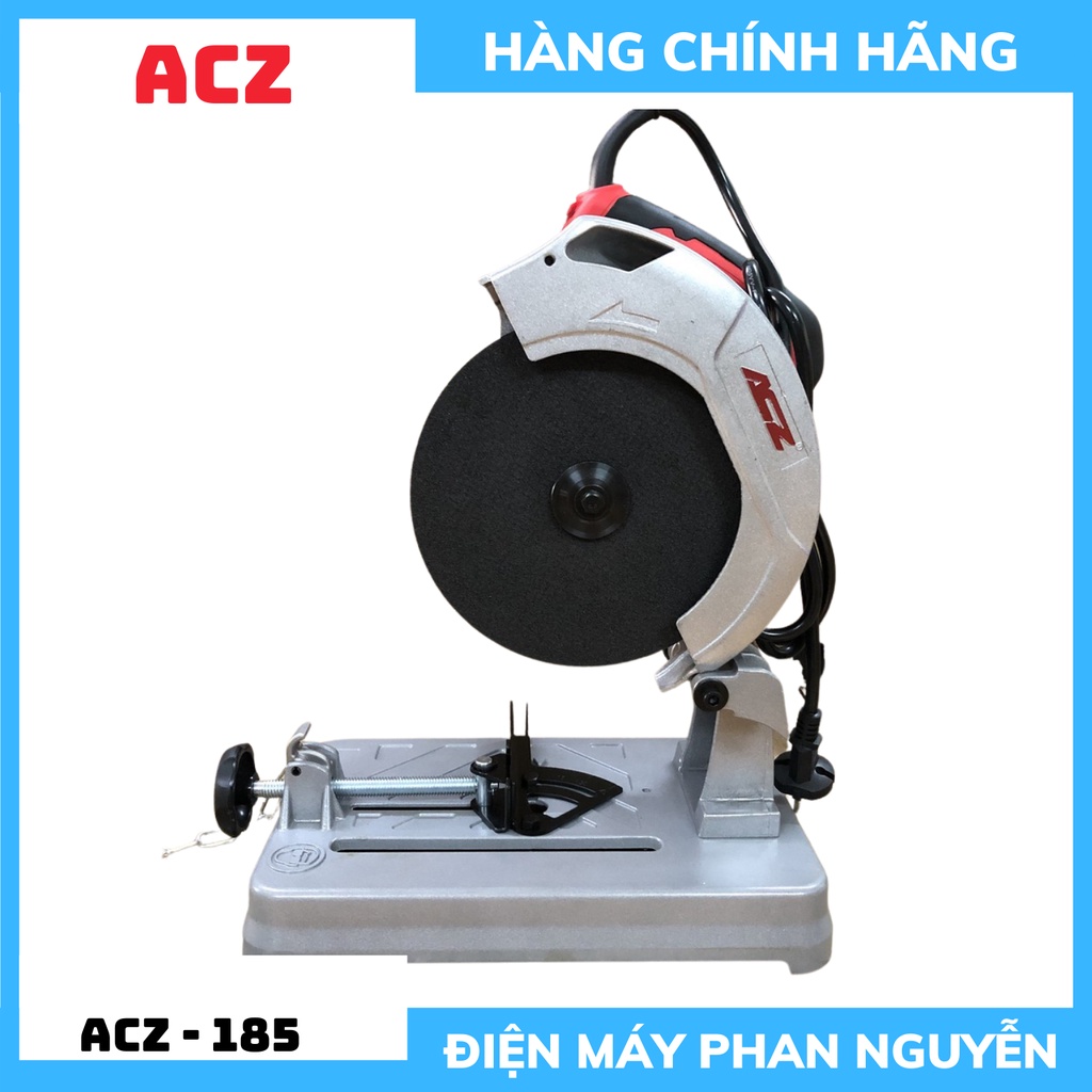 Máy cắt sắt bàn mini ACZ 9185 cao cấp-Công suất 1200W-Bảo hành 6 tháng-Kèm sẵn đá cắt