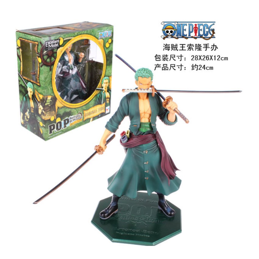 Mô hình zoro tam kiêm có thể rút kiếm - One piece