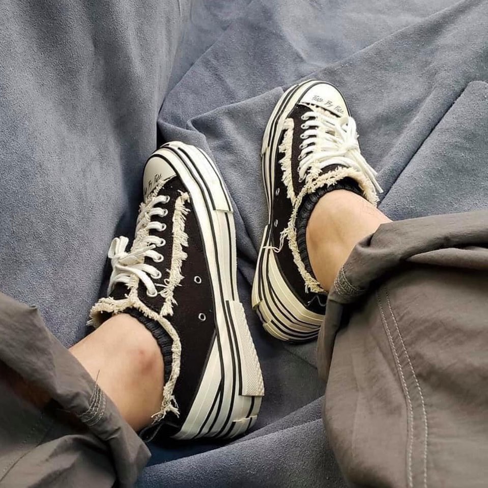 💖HỘP+BILL+FREESHIP💖 CV RÁCH ĐẾ GỖ