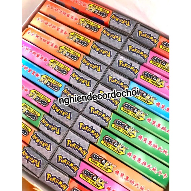 Hộp thẻ bài Pokemon 37 lá bằng giấy. Cam kết hàng đẹp như ảnh.