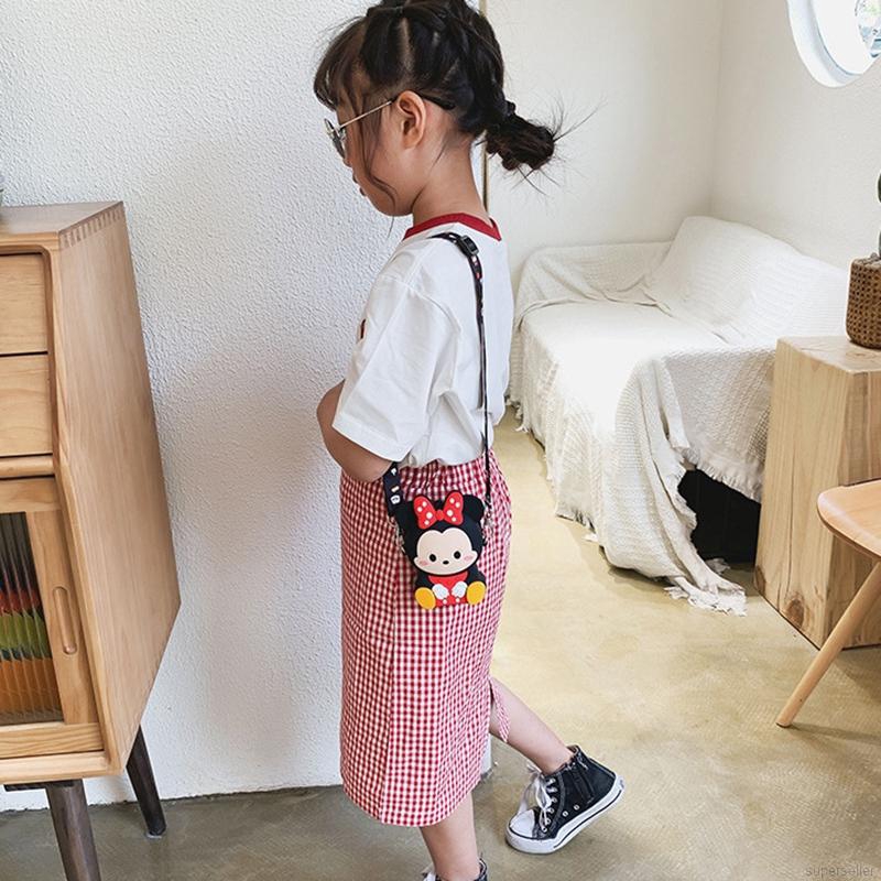 Túi Đeo Chéo Hình Chuột Mickey Đáng Yêu Dành Cho Bé