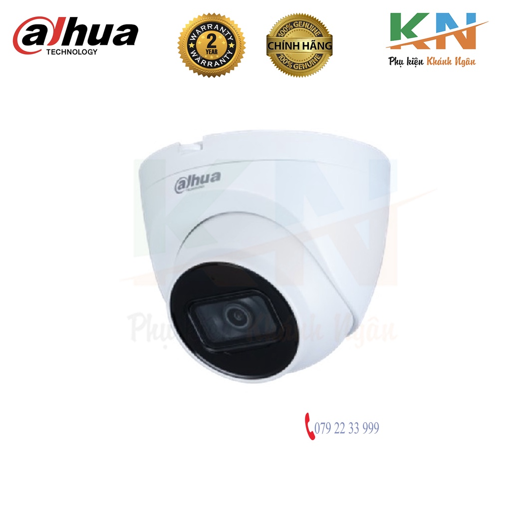 Camera IP Dahua IPC HDW 2230TP-AS Starlight 2.0 trợ sáng nơi có ánh sáng yếu. Chạy dây mạng và đầu ghi
