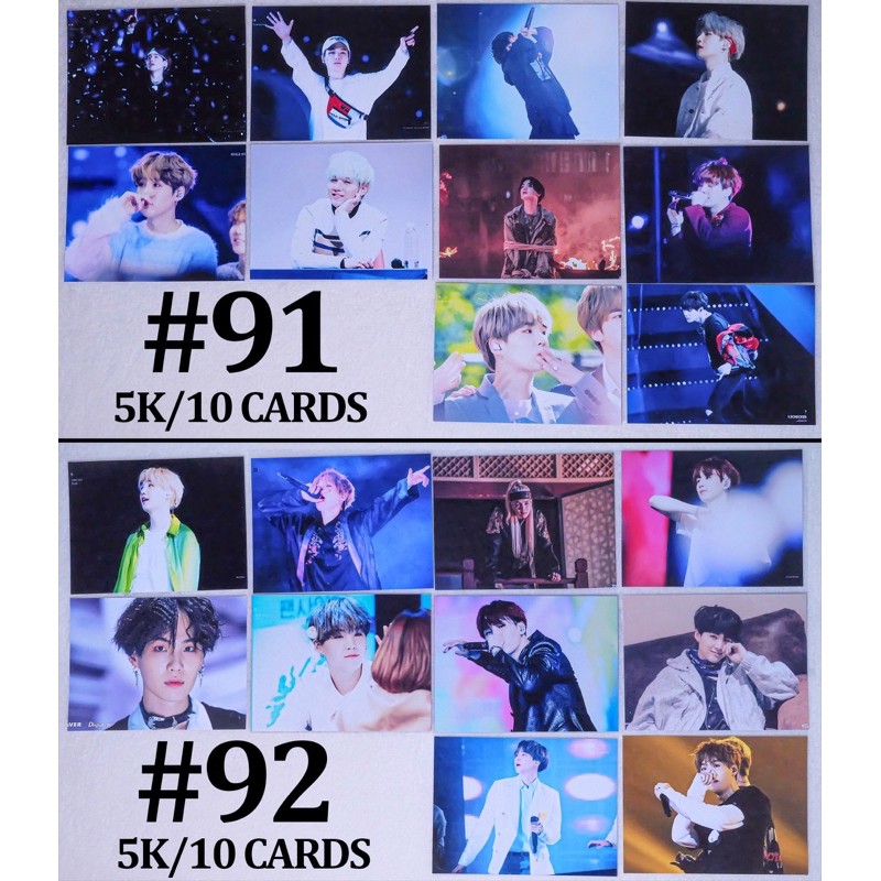 (Có sẵn) Sale set card  SUGA BTS 6 | BigBuy360 - bigbuy360.vn