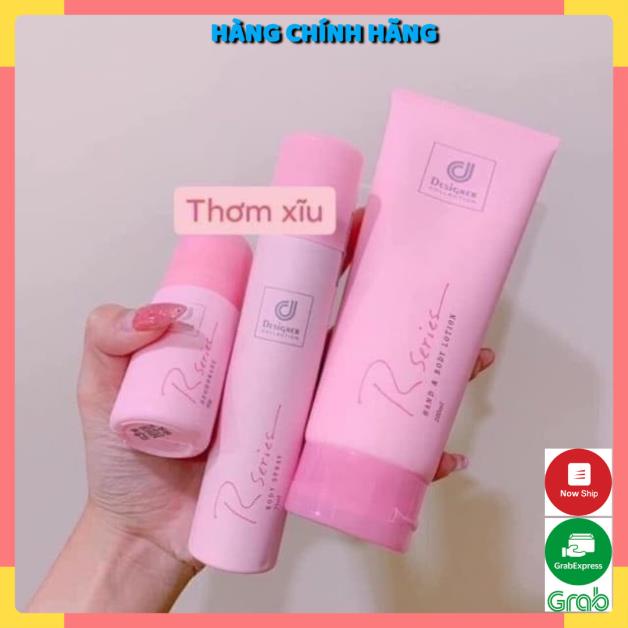[SIÊU KHUYẾN MÃI] Bộ 3 lăn nách , xịt khử mùi & dưỡng body RSERIES BODY THÁI