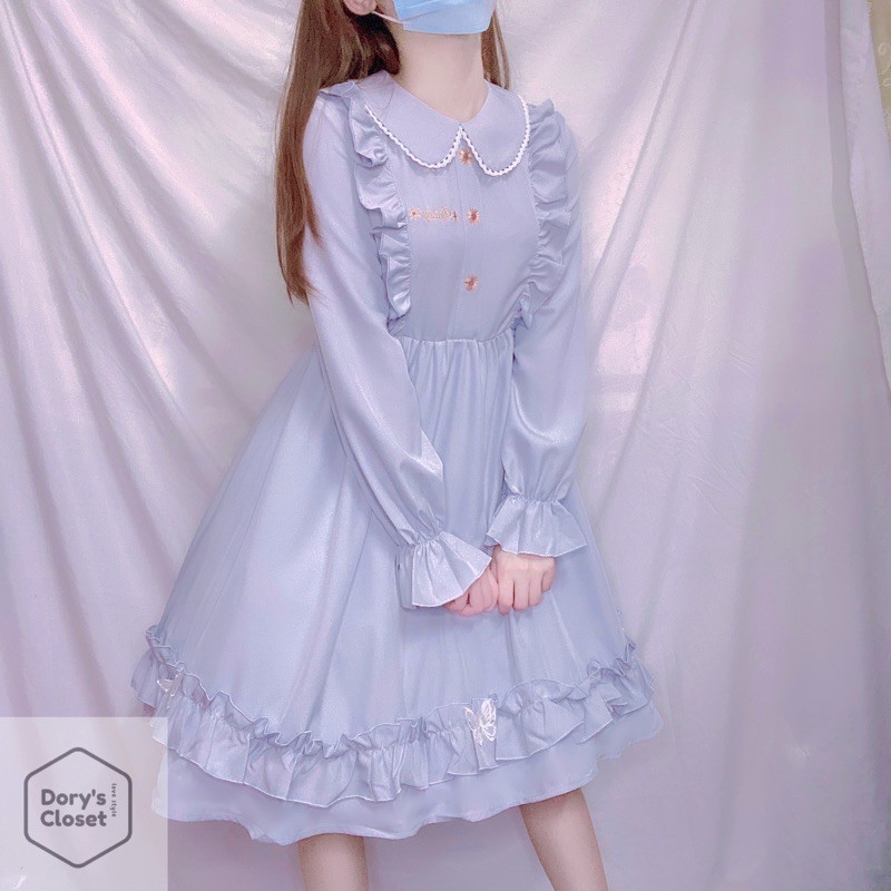 [Sẵn] Đầm lolita công chúa mùa xuân cao cấp nhà Dory