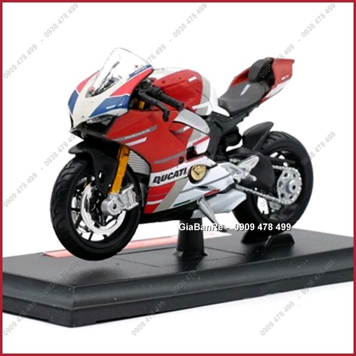 Xe Mô Hình Moto Ducati Panigale 1199 V4 S Corse Tỉ Lệ 1:18 - 8789.2