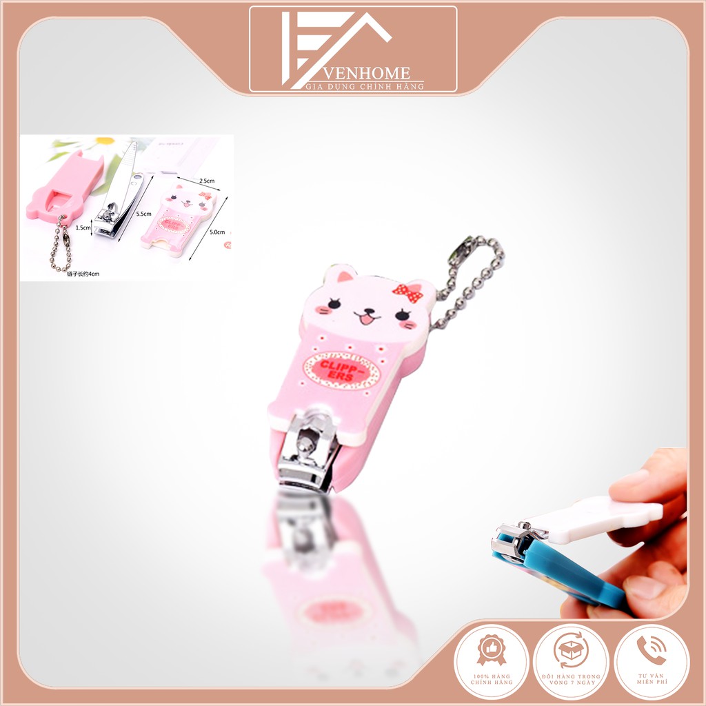 Bấm móng tay, kèm cắt móng tay cute siêu bền