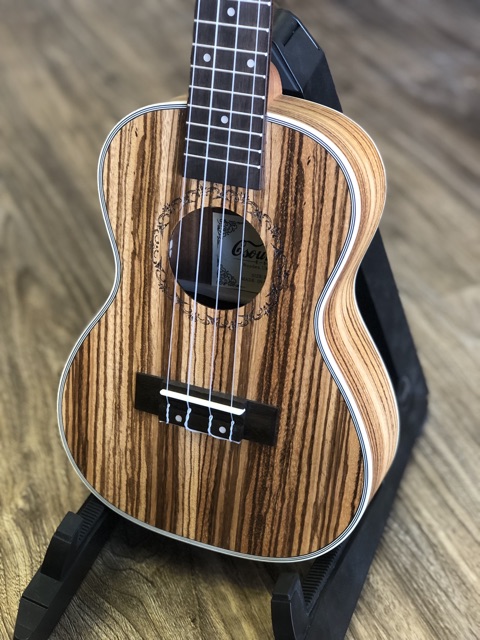 Đàn Ukulele Gỗ Zebra Cao Cấp