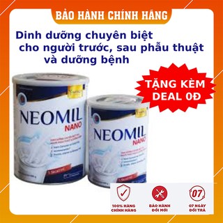 Sữa Neomil Nano 900g: Sữa dinh dưỡng chuyên biệt cho bệnh nhân trước, sau phẫu thuật, Dưỡng bệnh
