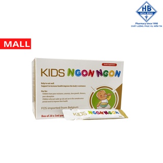 KIDS NGON NGON (Hộp 20 gói x 5ml)