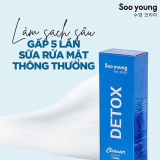 Sữa Rửa Mặt Thải Độc Detox Soo Young