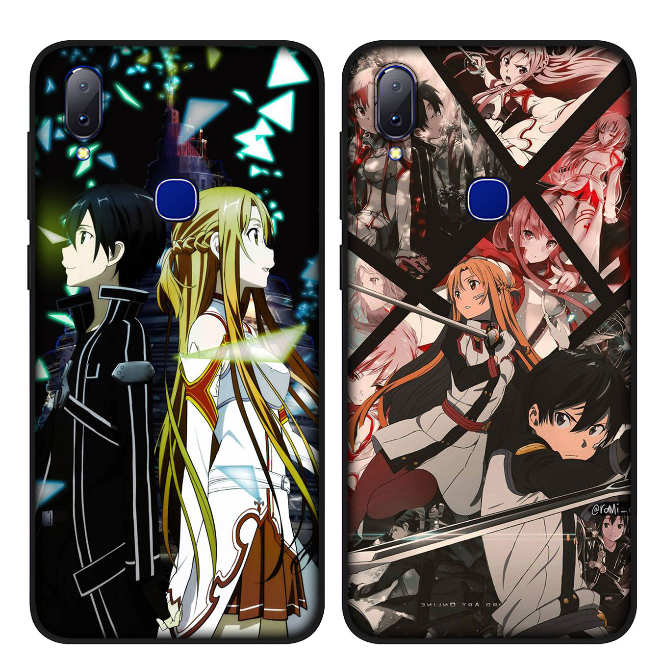 Ốp Điện Thoại Silicone Mềm In Hình Sword Art Online Cho Iphone 12 Mini 11 Max Pro Se 2020 Xr