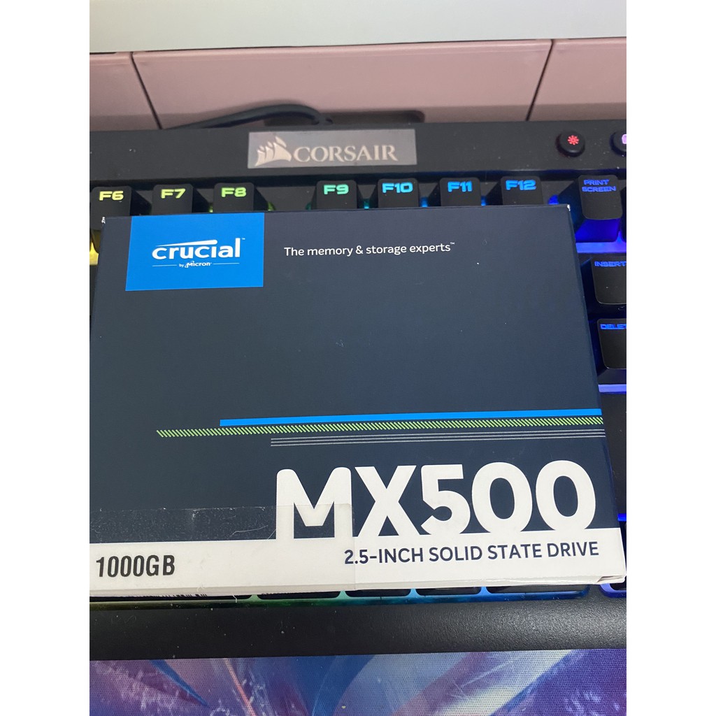 Crucial - MX500 1TB 3D NAND SATA 2.5 Inch Internal Solid State Drive