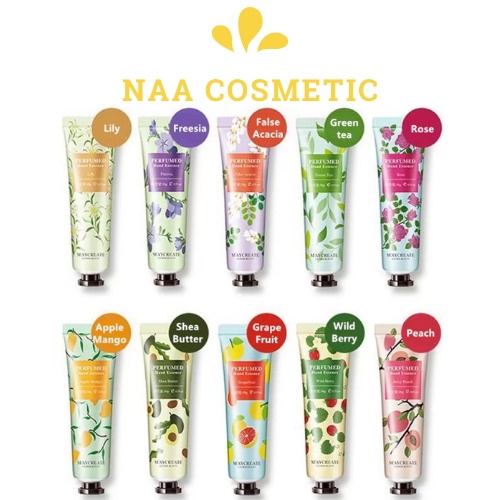 Kem Tay Maycreate Hand Cream Chính Hãng Dưỡng Da Tay Mềm Mịn - Naa Cosmetic