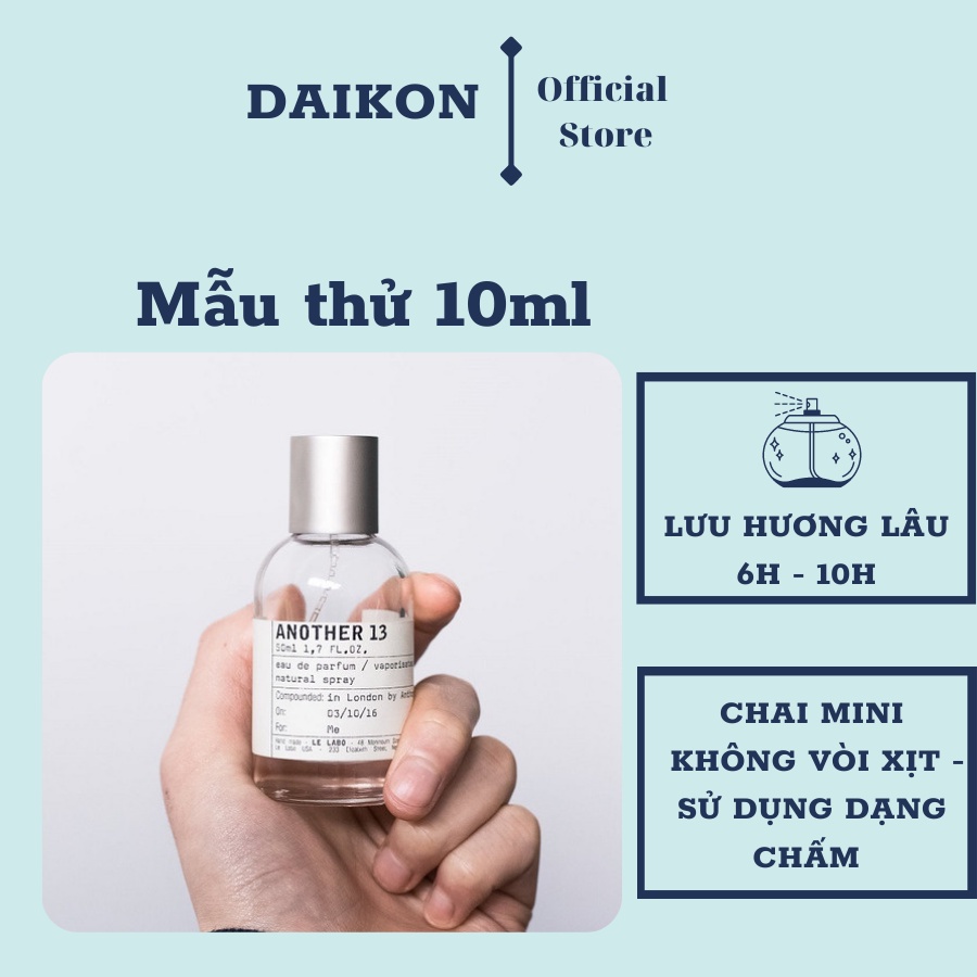 Nước Hoa Nữ Le Labo Another 13 Quyến Rũ, Lưu hương Lâu dung tích 100ml - Dầu thơm hương gỗ sexy, cá tính