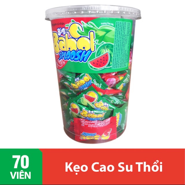 Kẹo cao su bigbabal lọ 70 viên