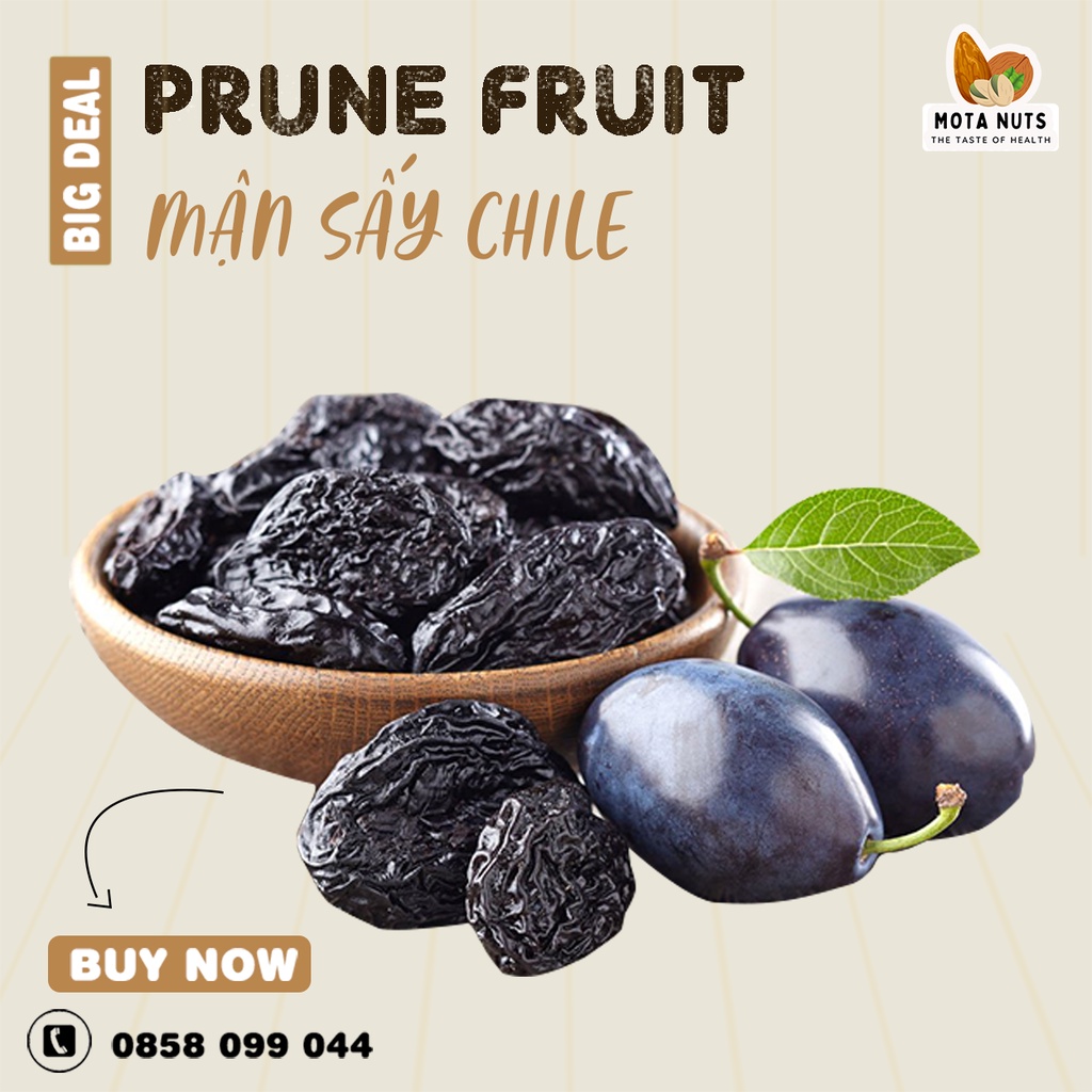 Mận Chile size đại ngon - 500gr - Sấy tự nhiên không đường