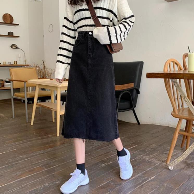 Chân Váy Jean, Chân Váy Denim Chữ A Lưng Cao Thời Trang Cho Nữ - HINO | BigBuy360 - bigbuy360.vn