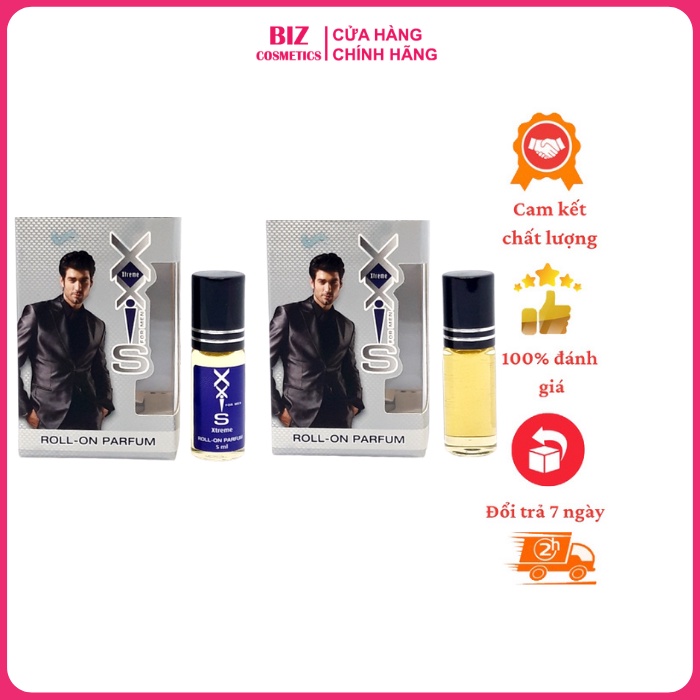 Mô tả sản phẩm Nước Hoa Nam XXIS Dạng lăn 5ml