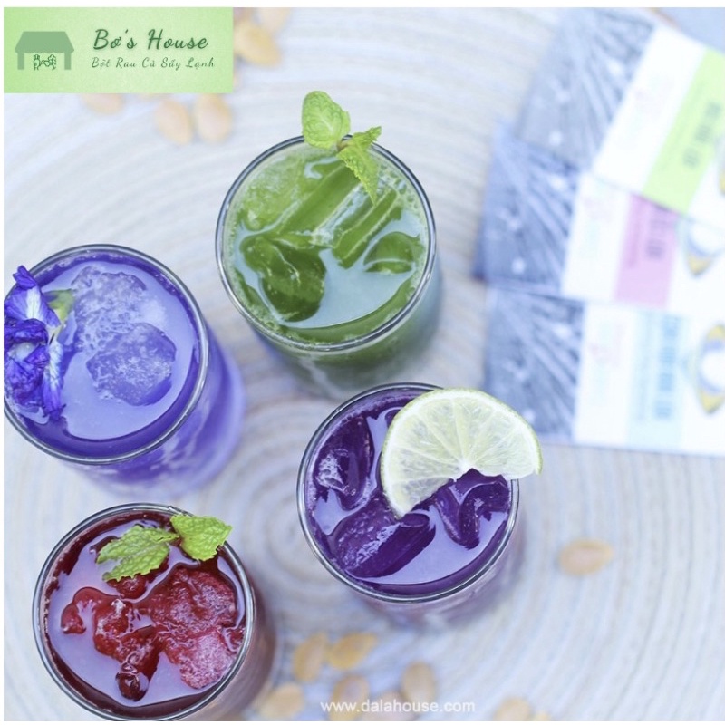 Combo detox bột rau củ hữu cơ