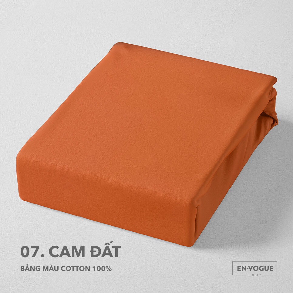 Ga giường bo chun Cotton Organic Envogue Home 1m6x2m - 1 chiếc