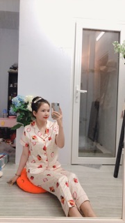 [Tất cả ảnh tự chụp] Đồ Bộ Lụa Gấm TNQD